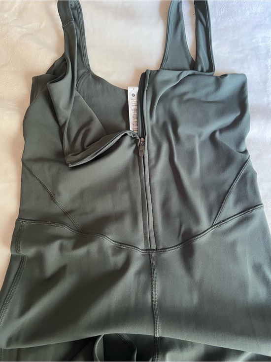 lululemon athletica Pants - lululemon athletica Women’s Olive Green Front-Zip One-Piece